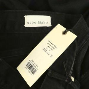 upper hights THE HIGH RISE STELLA デニムパンツ ジーンズ 25 ブラック /MY OS