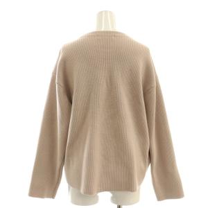 Apuweiser-riche パール釦コクーンニットジャケット カーディガン ノーカラー 1 スモークピンク /ES OS SH