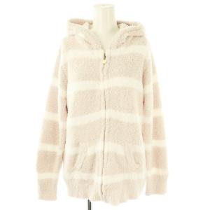 gelato pique ボーダー パーカー ジップアップ パンツ 靴下 3点セット F ピンク /HK OS