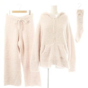 セットアップ 3点セット ジップアップパーカー パンツ 靴下 部屋着 ルームウェア パジャマ ナイトウエア