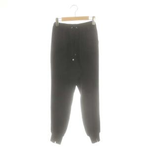 ダブルクロスジョガーパンツ イージー 00 黒 ブラック /AT OS