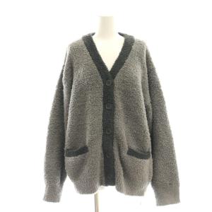 gelato pique 23年 セットアップ カーディガン イージーパンツ 部屋着 ルームウェア ナイトウエア パジャマ F グレー