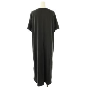 gelato pique 23年 ロゴ ワンピース ルームウェア ナイトウェア F チャコールグレー /DF OS