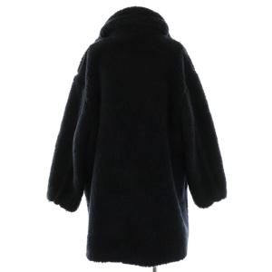 theory luxe THEO CISCOE S ボアコート 038 濃紺