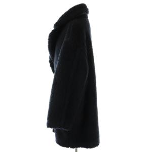 theory luxe THEO CISCOE S ボアコート 038 濃紺