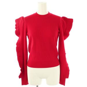 近年モデル 白タグ Genero Knitted Jumper ニット セーター S 赤 /MI OS