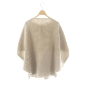 Leilian NEMIKA ウールドルマンニットカーディガン 五分袖 11 グレー /AT OS