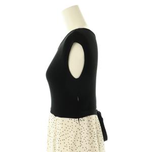 Rirandture 前後2WAYエアリードッキングワンピース ロング ノースリーブ 2 ホワイト ブラック /DF OS