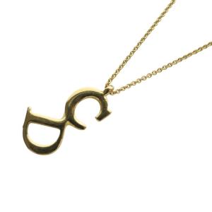 ネックレス ペンダント CDロゴ ゴールド色 /YO5