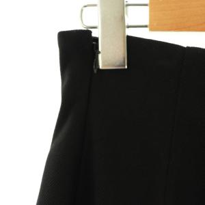 SNIDEL 24AW ラップタックスカート セミフレアスカート 台形 1 ブラック /ES OS