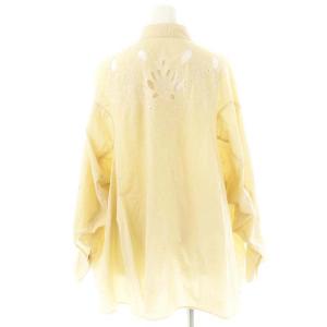 COCO DEAL 24SS エンブロイダリーシャツブラウス ワイド  2 イエローベージュ /ES OS