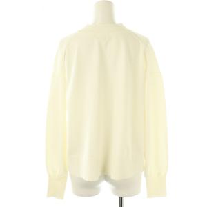 IENA 三ツ杢Vネックカーディガン ニット ホワイト /DF OS