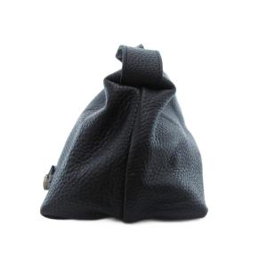 CABANE de zucca JAM HOME MADE ショルダーバッグ レザー 黒 ブラック /UO