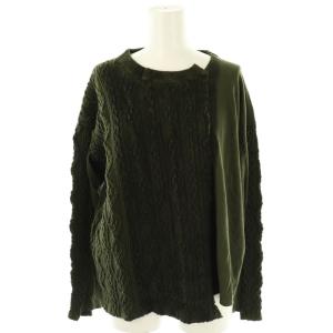 長袖 プルオーバー カットソー M カーキ /AT OS