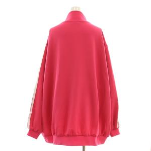 PUNYUS フードジャージトップ ジャケット ジップアップ 4 ピンク /AT OS