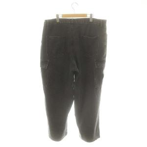 PUNYUS カーゴデニムパンツ 3 ブラック /HK OS