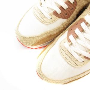 NIKE WMNS AIR MAX 90 AMD スニーカー 23.5cm ベージュ ホワイト