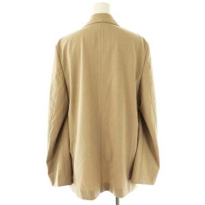Spick&Span 25SS プレーンウィーブダブルブレストジャケット テーラード 40 ベージュ /ES OS