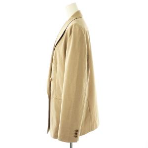 Spick&Span 25SS プレーンウィーブダブルブレストジャケット テーラード 40 ベージュ /ES OS