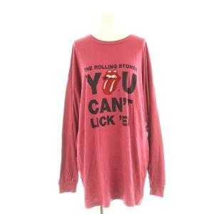 RS/VOO DOO LOUNGE TOUR ビッグTシャツ カットソー 長袖 F ピンク /AT OS