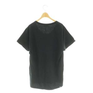 HYSTERIC GLAMOUR HEAT IT UP ビッグTシャツ カットソー 半袖 F 黒 ブラック /AT OS SH