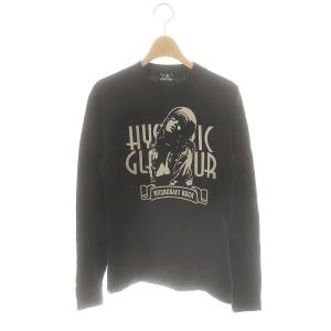 HYSCRAFT ROCK pt Tシャツ カットソー F ブラック /ES OS SH