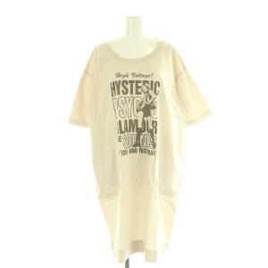 PSYCHO SOUNDS pt プルオーバーOP ワンピース ひざ丈 F ベージュ /AT OS