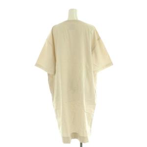 HYSTERIC GLAMOUR PSYCHO SOUNDS pt プルオーバーOP ワンピース ひざ丈 F ベージュ /AT OS