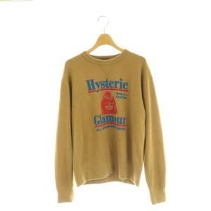 HYS SERVICE スウェット トレーナー S 茶 ブラウン /AT OS SH