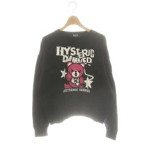 BEAR DAMNED プルオーバー ニット セーター F ブラック ピンク ホワイト /ES OS SH