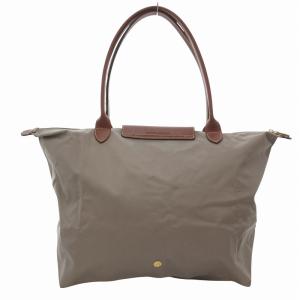 Longchamp ル プリアージュ トートバッグ 手提げ ナイロン グレー /FF