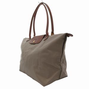 Longchamp ル プリアージュ トートバッグ 手提げ ナイロン グレー /FF