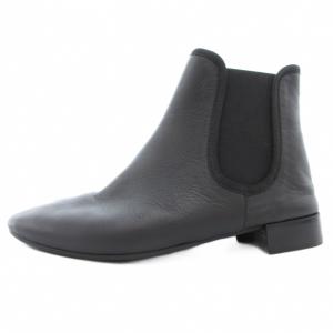 Repetto ショートブーツ サイドゴア ローヒール 35 22cm 黒 ブラック /AE