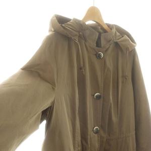 23区 vingt-trois フード スプリングコート ライナー付き 46 ブラウン /ES OS