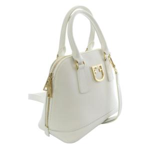 FURLA ファンタスティカSドーム 2WAYバッグ ショルダーバッグ ハンドバッグ 白 ホワイト /SR3