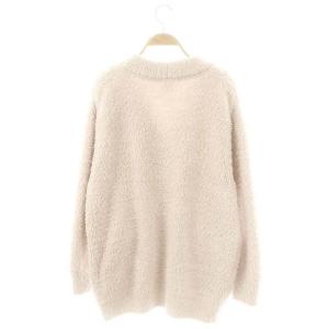 gelato pique 23年製 ベーシックジェラートカーディガン ニット 長袖 F ベージュ /HK OS