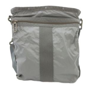 ショルダーバッグ ナイロン ロゴ グレー /JS