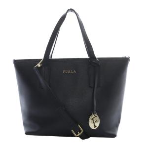 【美品】FURLA ダナエ 2way ブラックレザー ショルダーバッグ FURLA フルラ バッグ ショルダーバッグ WE00495 BX0929 オニキス
