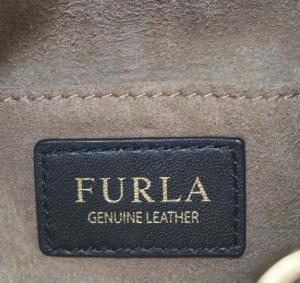 FURLA コスタンザ 2WAYバッグ ハンドバッグ ワンハンドル ショルダーバッグ 斜め掛け 巾着 レザー レッド