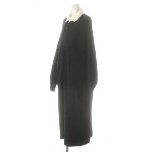 Shinzone RUGGER DRESS ラガーシャツワンピース F 紺 白 /MI OS