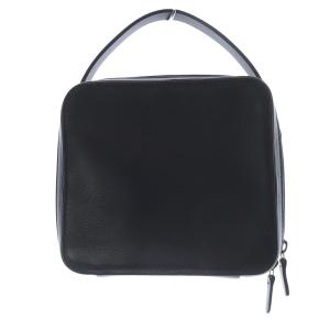 24AW LEATHER SMALL TRAVEL CASE MADE B ハンドバッグ ブラック