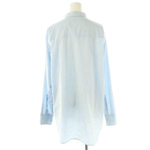 EVERYDAY I LIKE washシャツ 長袖 ライトブルー /HK OS