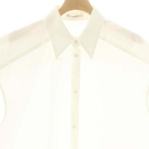 CELERI 24SS NO SLEEVE ワイドシャツ F 白 /MI OS