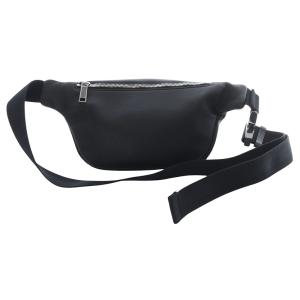 HUGO BOSS レザー ボディ ショルダーバッグ 黒 ブラック /SR7 AD