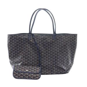 サンルイ GM トートバッグ ポーチ付き ネイビー マルチカラー