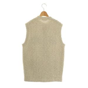 自由区 24SS ツイード調ニットジレ ベスト 38 マルチカラー /DO OS