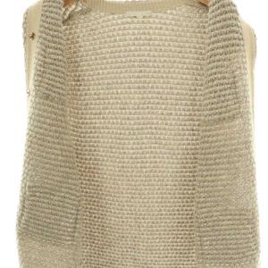 自由区 24SS ツイード調ニットジレ ベスト 38 マルチカラー /DO OS