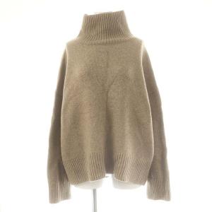 23AW ウールタートルニット セーター カシミヤ混 F ベージュ /DO OS