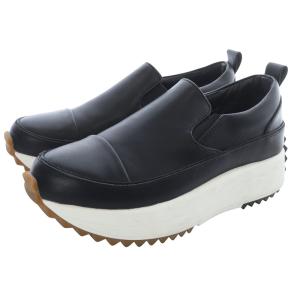 レザースリッポン レザー 23.5cm 黒 ブラック /SR37