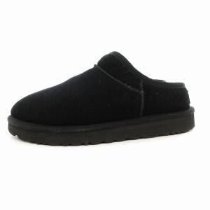UGG CLASSIC SLIPPER 1108193 クラシック スエード スリッパ スリッポン 24cm 黒